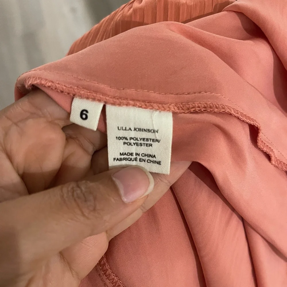 Ulla Johnson kaiya dress in dahlia size 6 - Picture 8 of 11